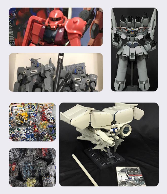 組立済みガンプラ