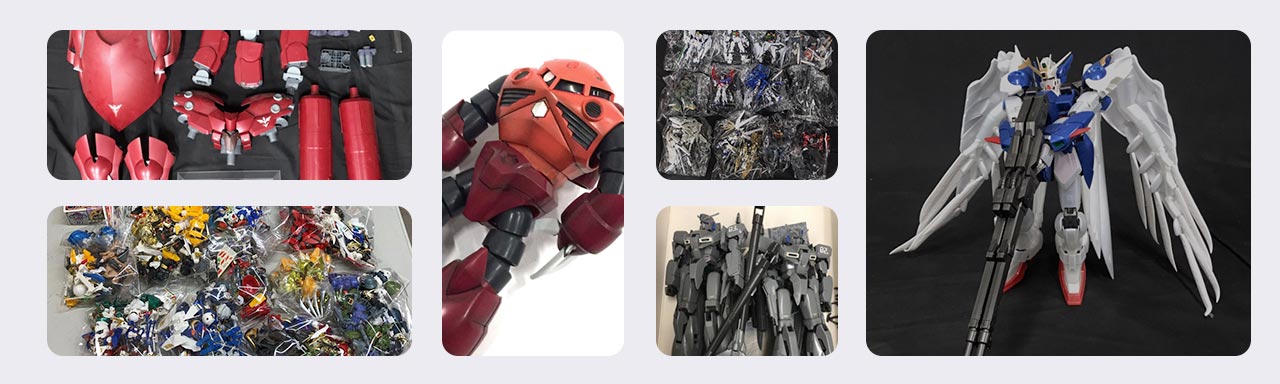 組立済みガンプラ