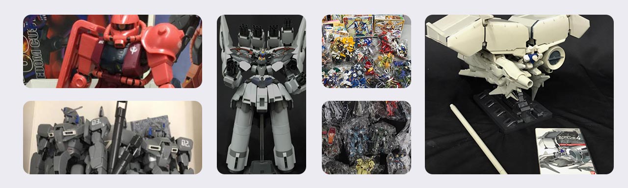 組立済みガンプラ